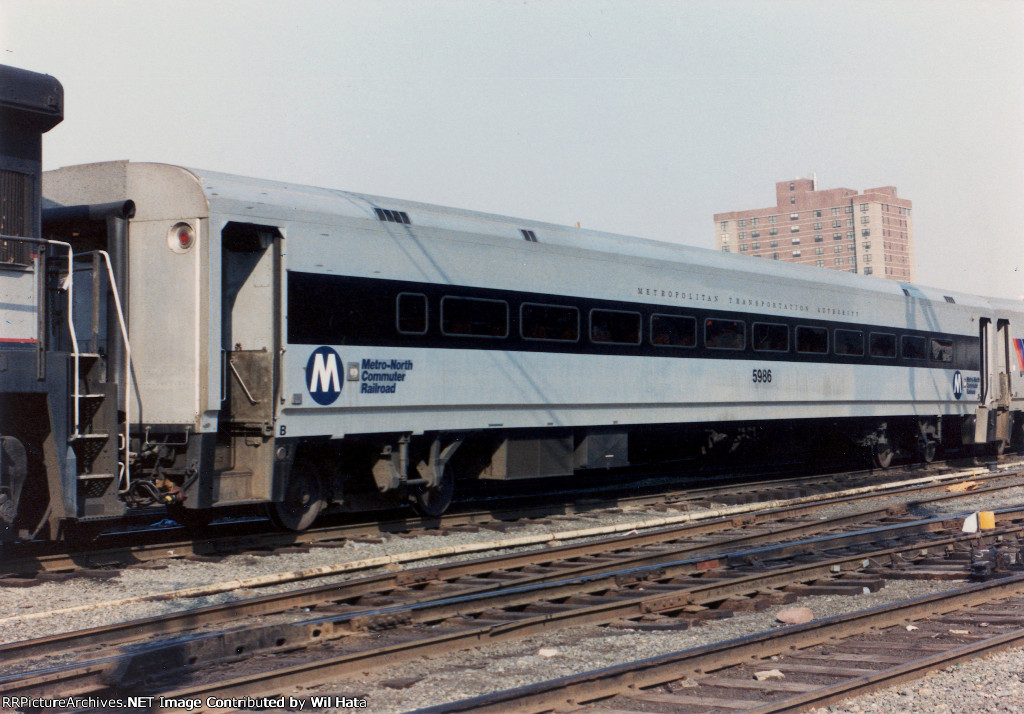 Metro-North Comet I Coach 5986